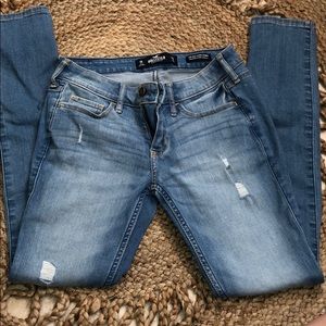 Low rise super skinny Hollister jeans